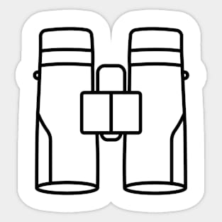 Just binoculars! Sticker